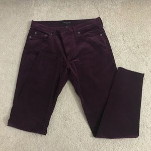 Banana republic cordury skinny jeans